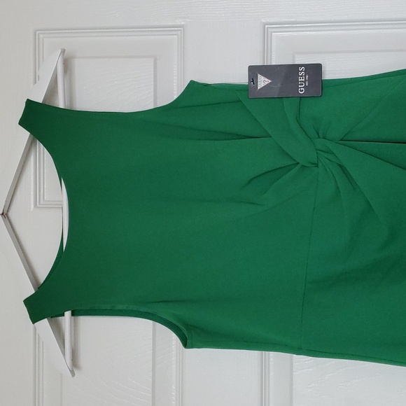 NWT Guess Green midi dress - Picture 2 of 5